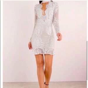 Tobi White Lace dress